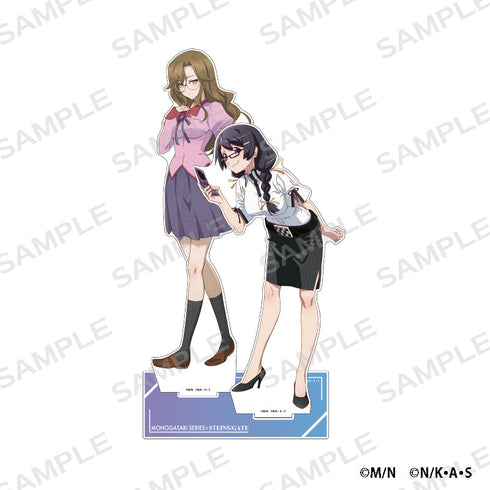 『化物語×STEINS;GATE』BIGアクリルスタンドセット 羽川翼×桐生萌郁